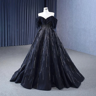 Classic Off Shoulder Evening Sweetheart Prom Formal Gowns Dresses.