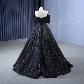 Classic Off Shoulder Evening Sweetheart Prom Formal Gowns Dresses.