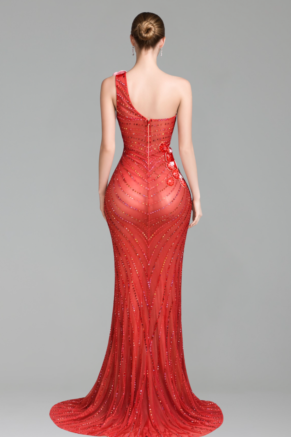 Flame Orange Elegance-Larosabride
