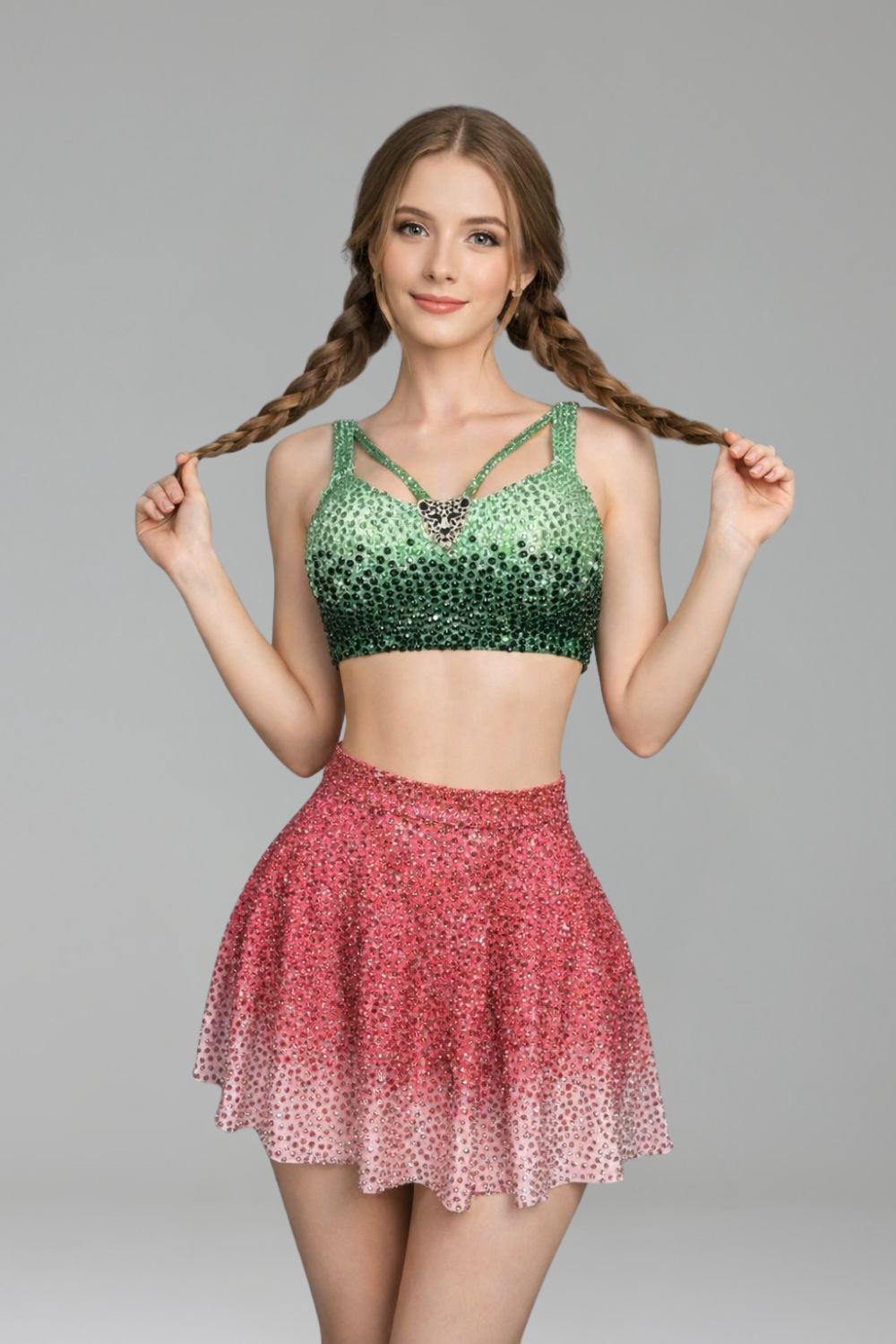 Crystal Mosaic Two-Piece Set-Larosabride