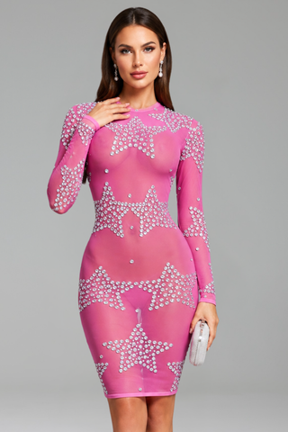 Crystal Star Mini Dress