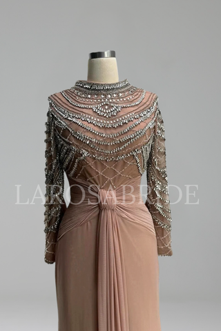 Stretch Mermaid Formal Evening Gown - LAROSABRIDE