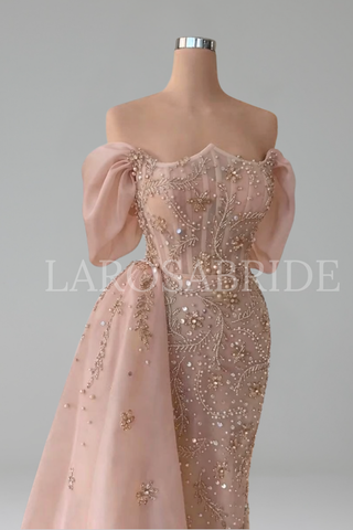 Pearl Beaded Mermaid Dress