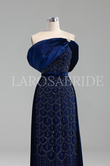 Beaded Arabic Gown - LAROSABRIDE