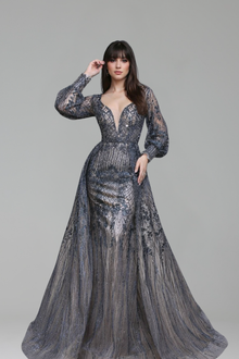 Overskirt Evening Gown-Larosabride