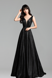 Satin O-Neck A-Line Gown-Larosabride