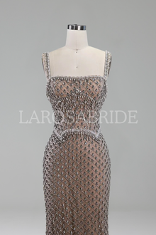 Crystal-Embellished Dress-Larosabride