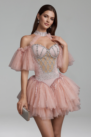 Off-Shoulder Tulle Costume - LAROSABRIDE