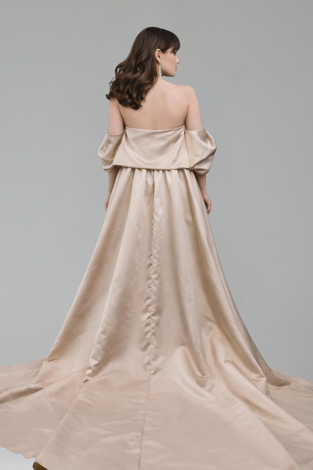 Plus Size Beaded Mermaid Gown - LAROSABRIDE
