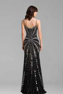 Corset Beaded Mermaid Prom Gown - LAROSABRIDE