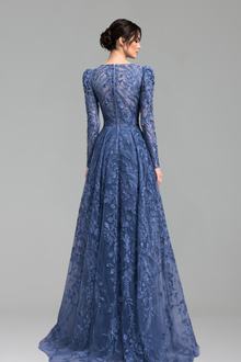Mermaid Gown with Overskirt - LAROSABRIDE