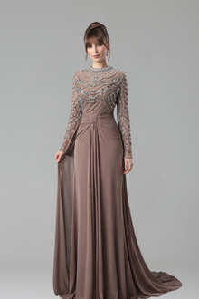 Stretch Mermaid Formal Evening Gown - LAROSABRIDE