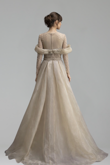 Mermaid Dress Elegant With Overskirt - LAROSABRIDE