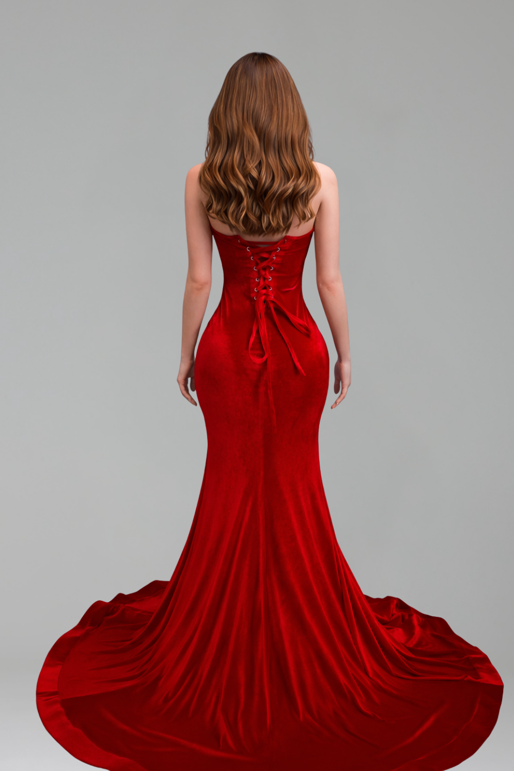 Corset Top Mermaid Gown - LAROSABRIDE