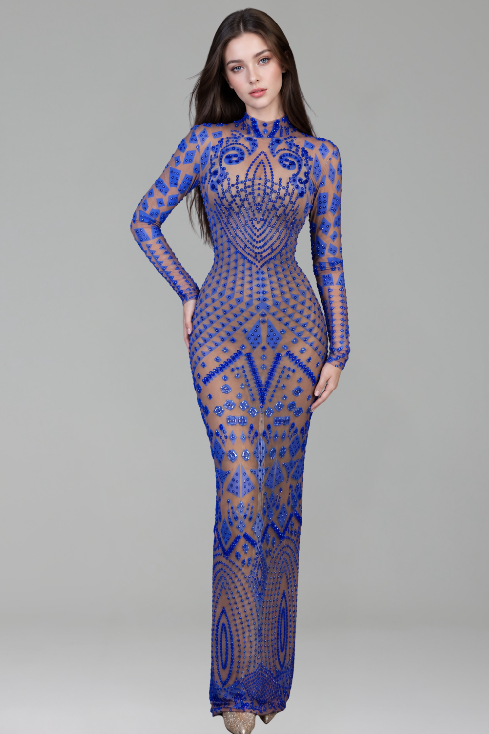 Royal Mosaic Gown - LAROSABRIDE