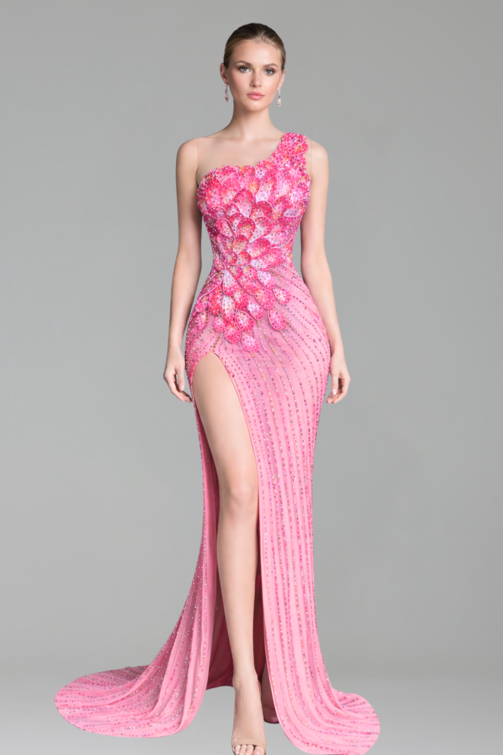 Flame Orange Elegance-Larosabride