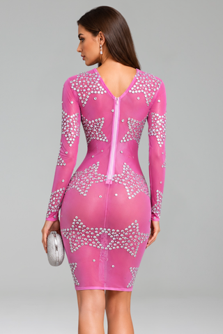 Crystal Star Mini Dress