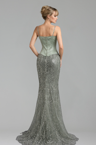 Dress with Spaghetti Straps - LAROSABRIDE