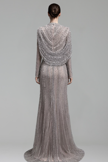Sparkle Beaded Mermaid Dress-Larosabride