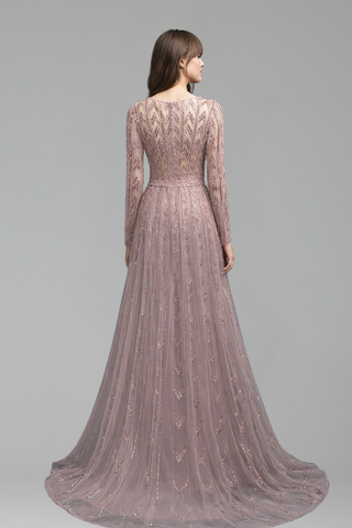 Beaded Mermaid Dress - LAROSABRIDE