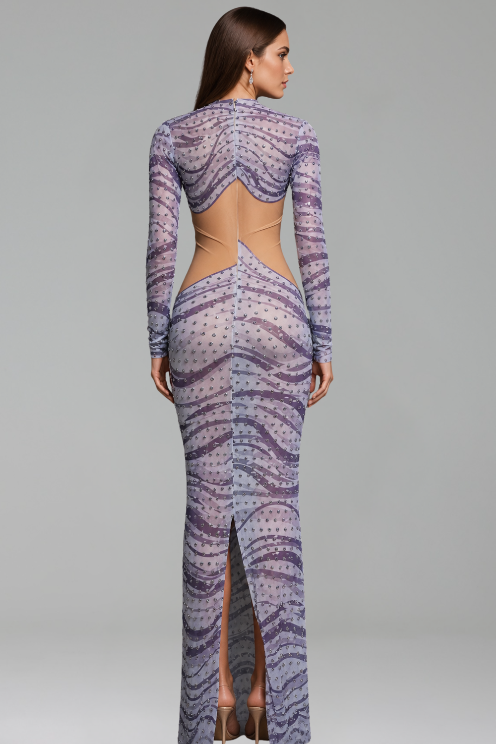 Wave Illusion Gown - LAROSABRIDE