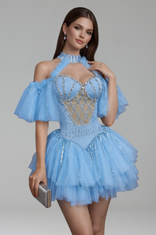 Off-Shoulder Tulle Costume - LAROSABRIDE