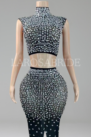 Black Crystal Two-Piece