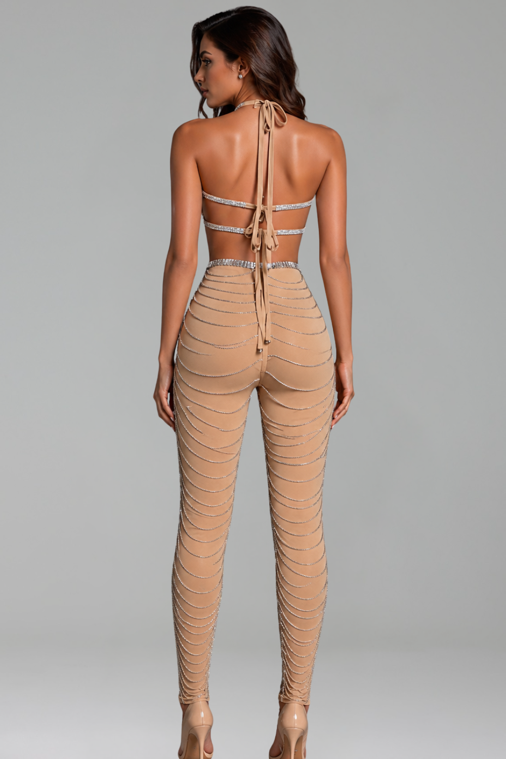 Crystal Chain Two Piece Set - LAROSABRIDE