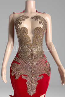 High Slit Beaded Mermaid-Larosabride