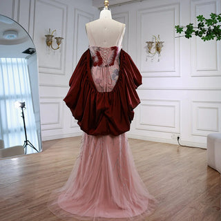 Ships in 2 to 5 Days - 2025 Customized Luxury Pink Evening Dress – Dreamy Designer Gown with Elegant Cape Sleeves.