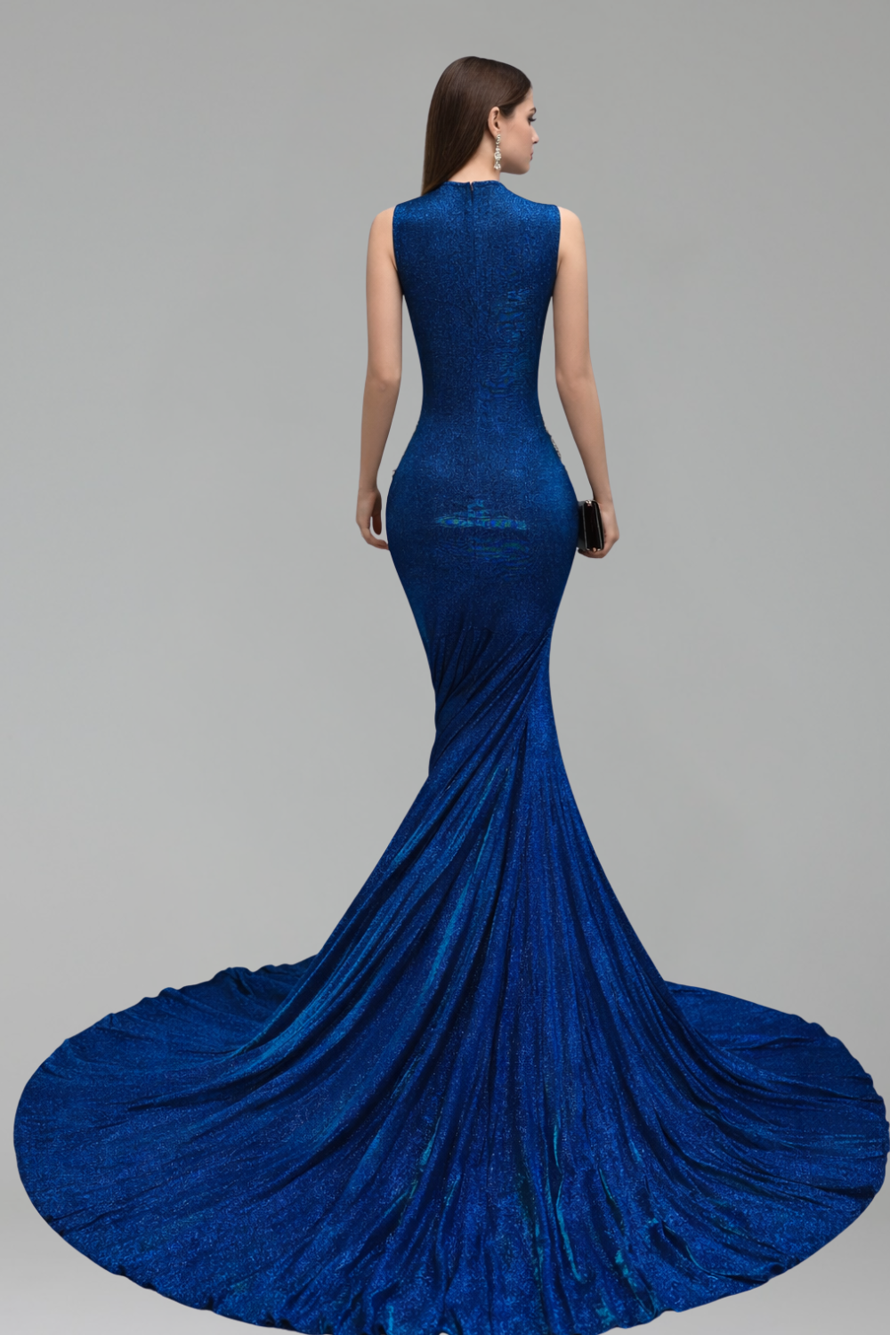 Beaded Mermaid Evening Gown - LAROSABRIDE