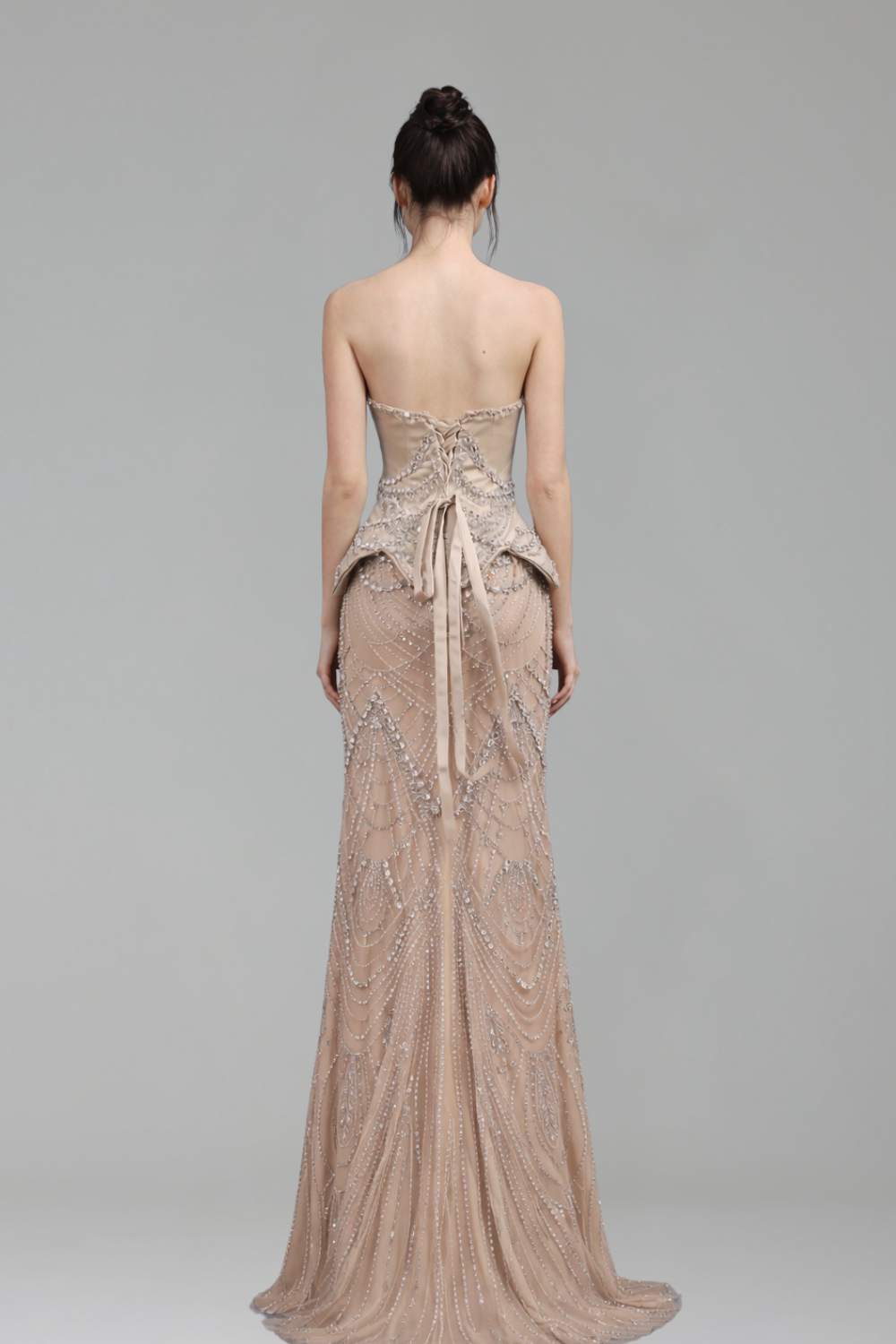 Luxury Beaded Mermaid Evening - LAROSABRIDE