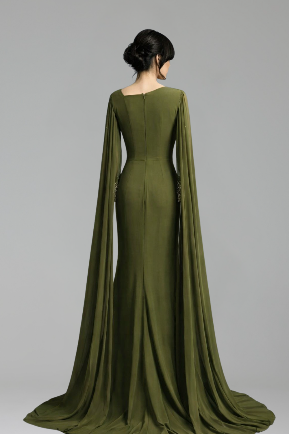Green Beaded Customized Stretch - LAROSABRIDE