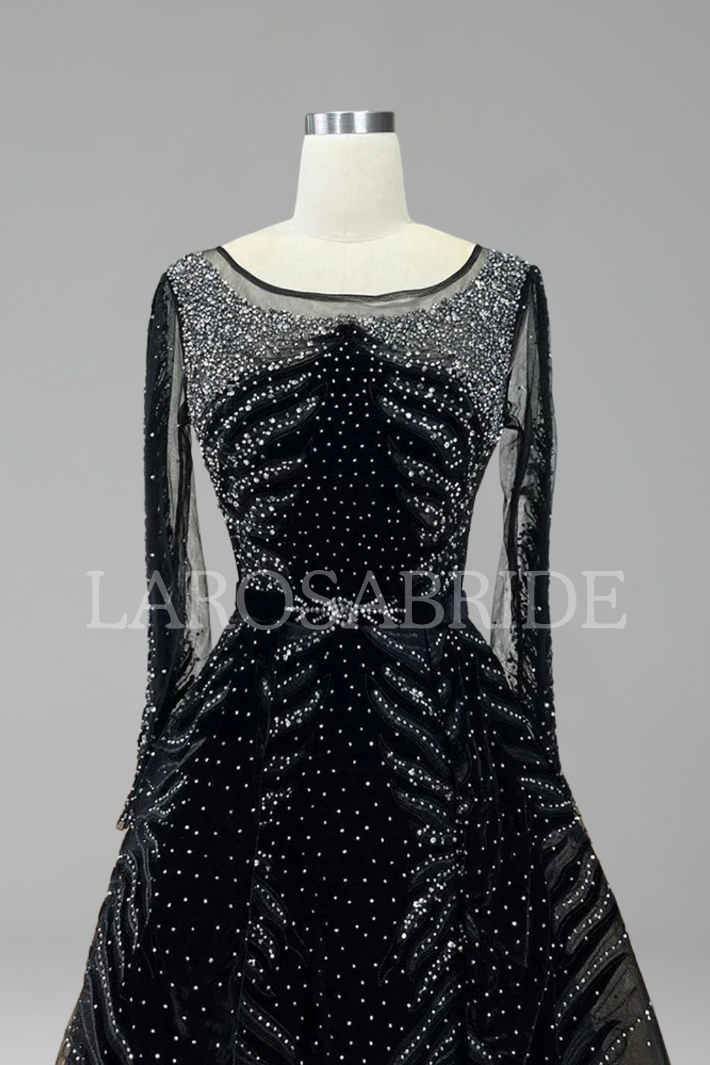 Mermaid Skirted Dress-Larosabride