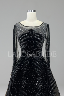 Mermaid Skirted Dress-Larosabride