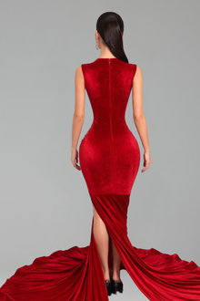 High Slit Beaded Mermaid-Larosabride