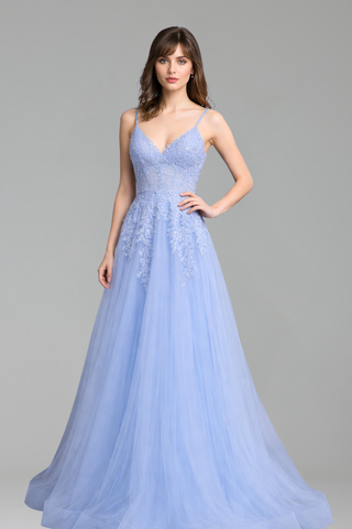 Dress with Spaghetti Straps - LAROSABRIDE