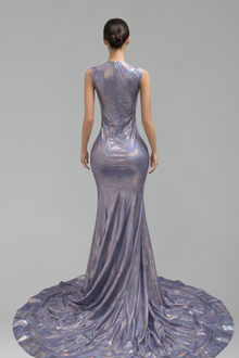 Beaded Mermaid Evening Gown-Larosabride