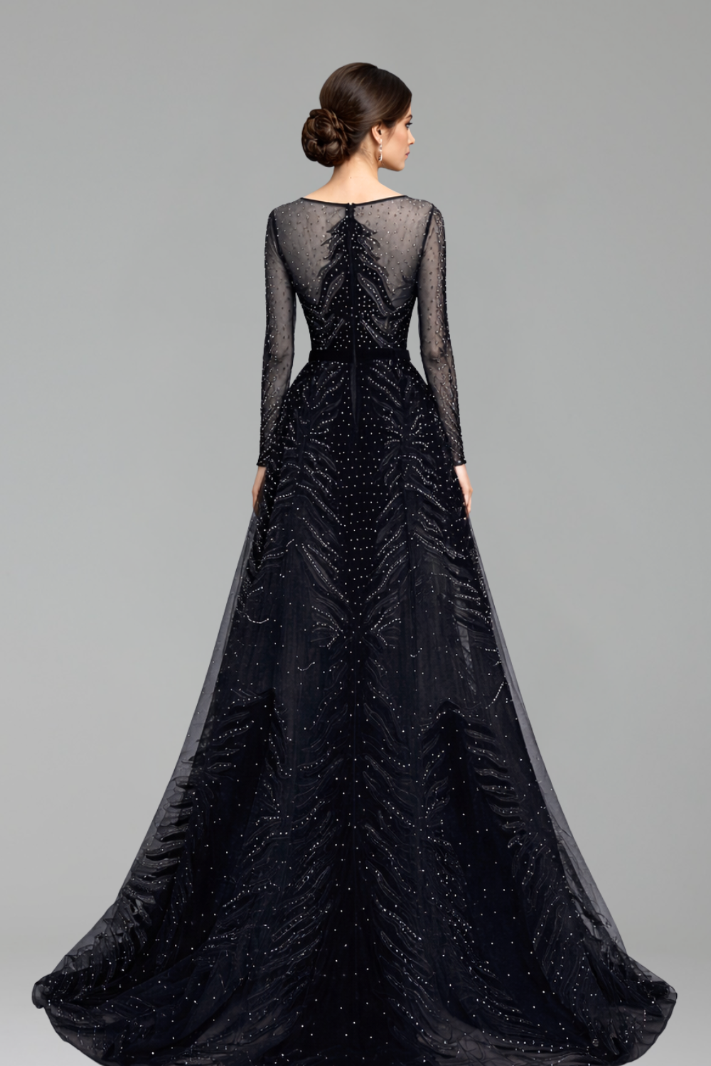 Mermaid Skirted Dress-Larosabride