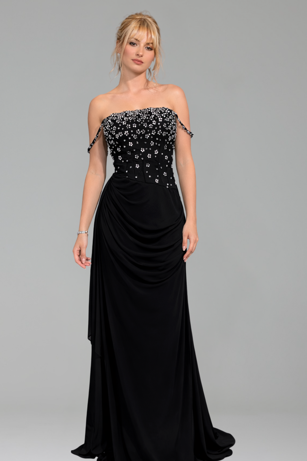 Mermaid Prom Dress with Spaghetti Straps - LAROSABRIDE
