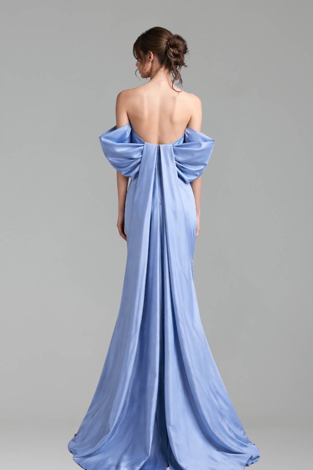 Crystal Beaded Mermaid Dress - LAROSABRIDE