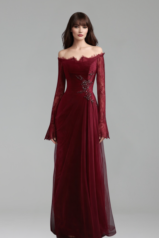 Luxury Lace Beaded Gowns - LAROSABRIDE