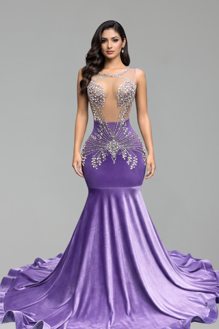 Caged Illusion Beaded Mermaid