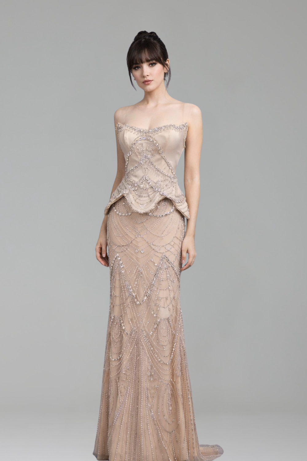 Luxury Beaded Mermaid Evening - LAROSABRIDE