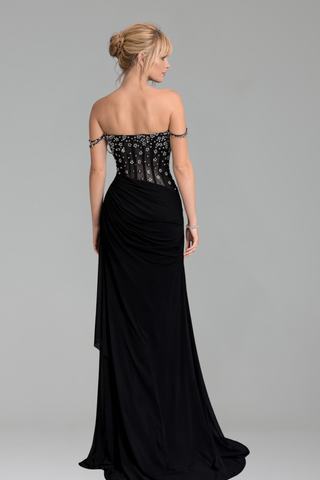 Mermaid Prom Dress with Spaghetti Straps - LAROSABRIDE