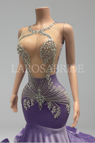 Caged Illusion Beaded Mermaid-Larosabride