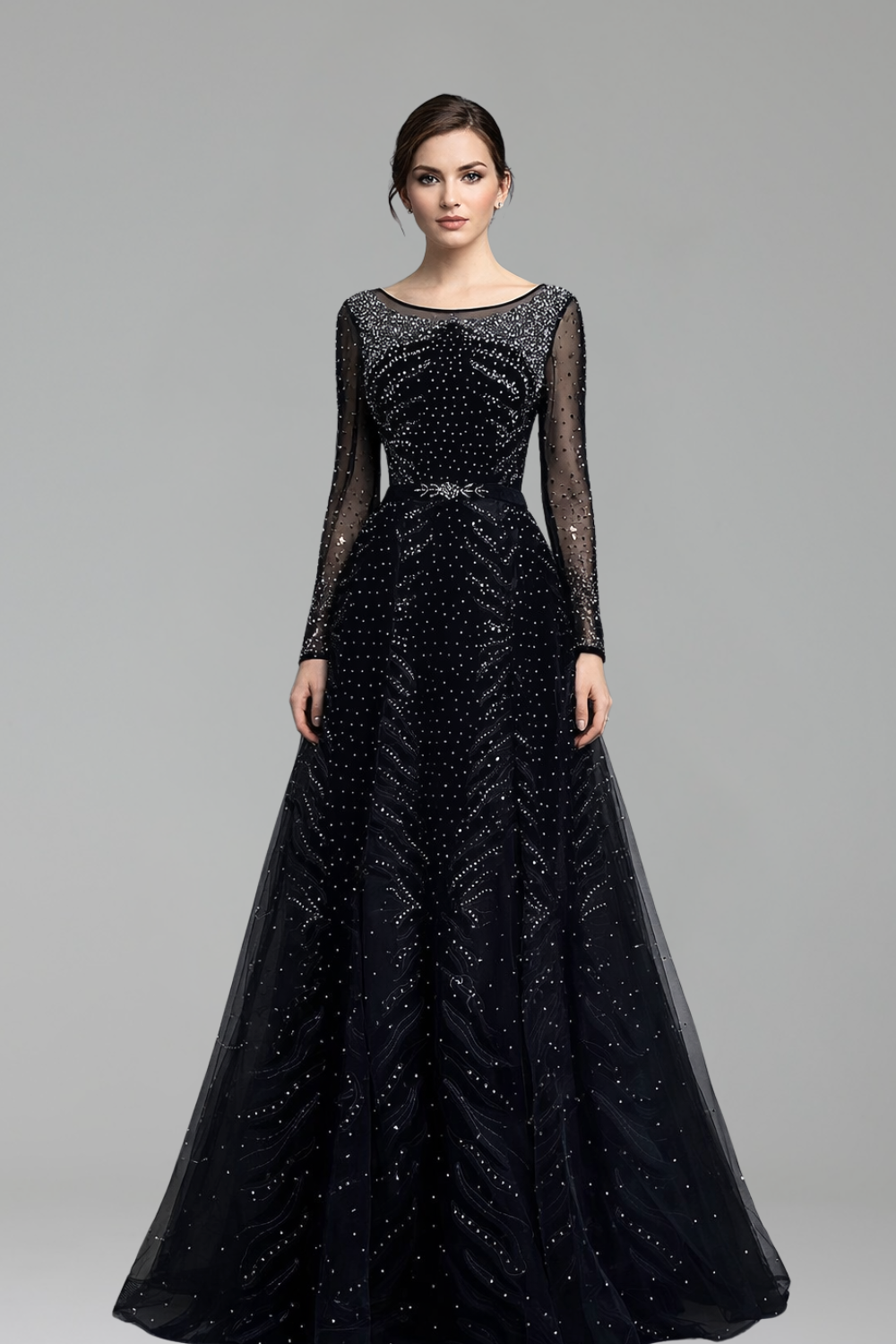 Mermaid Skirted Dress-Larosabride