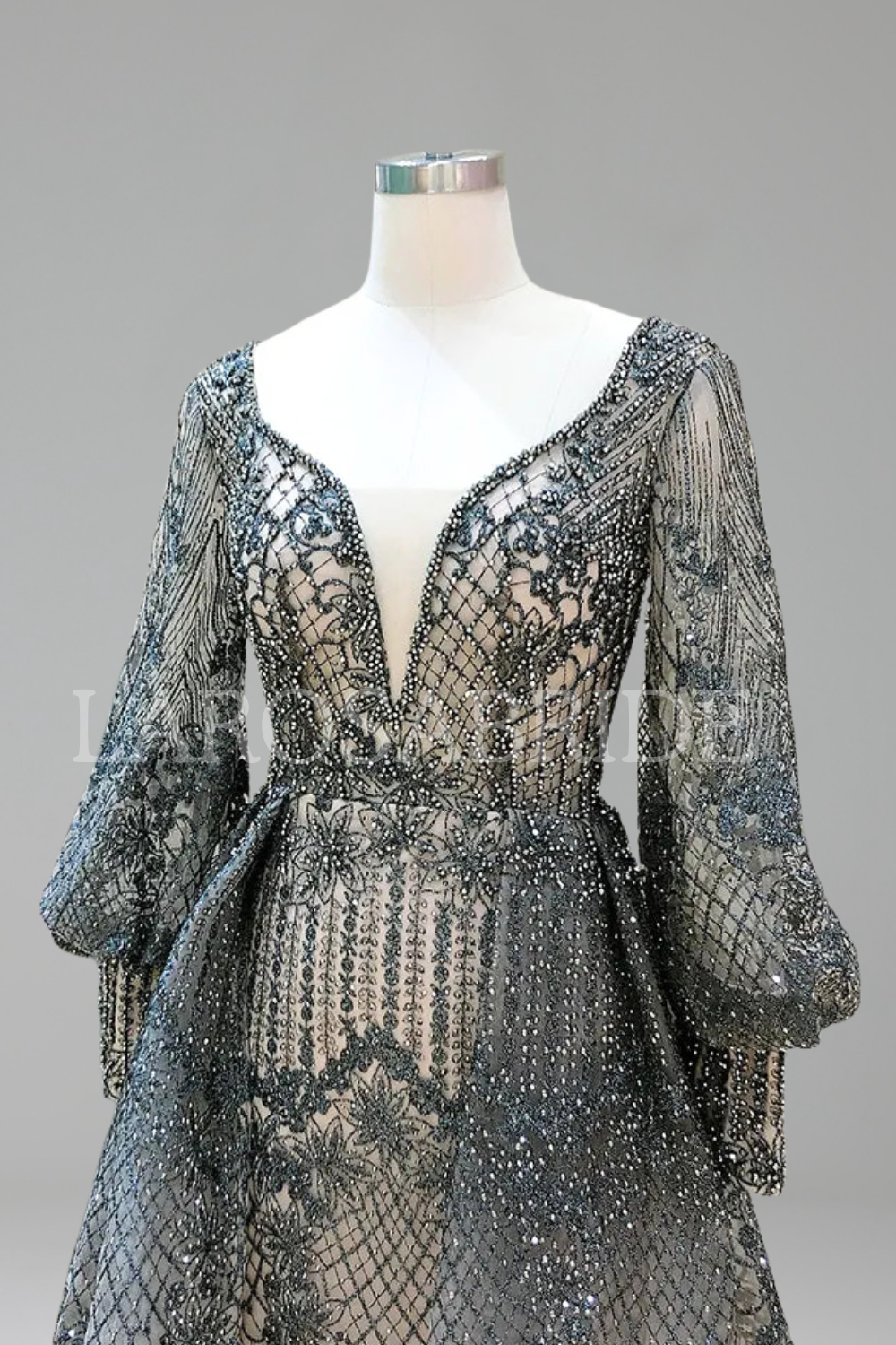 Overskirt Evening Gown-Larosabride