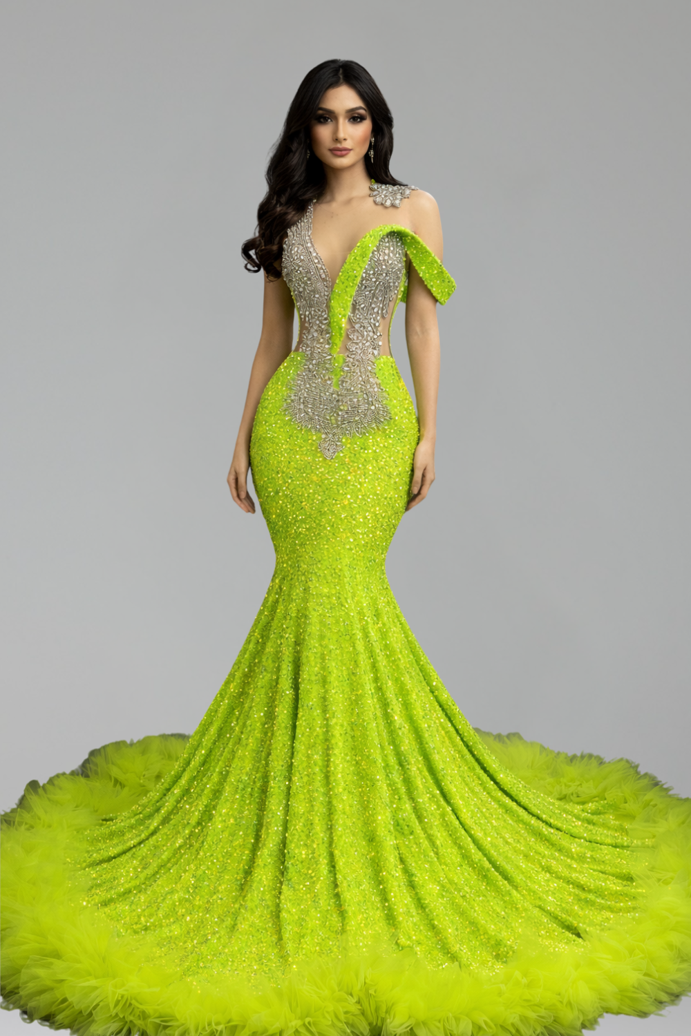 Sequin Mermaid Gown - LAROSABRIDE
