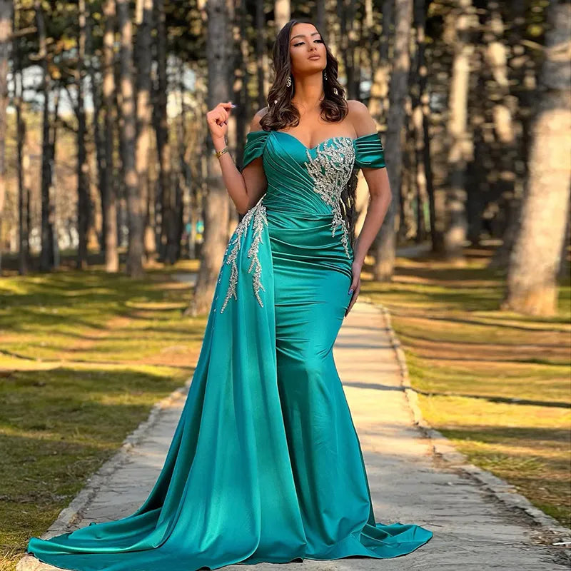 Dubai Off Shoulder Evening Elegance Larosabride